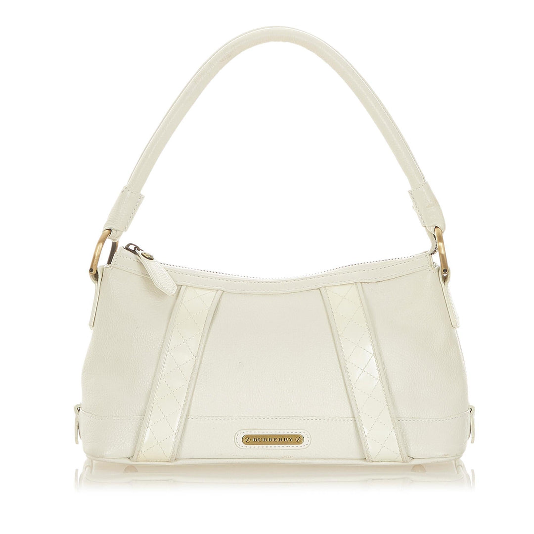 Burberry Leather Handbag (SHG-20398)