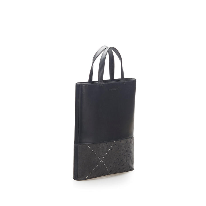 Burberry Leather Tote  (SHG-16396)