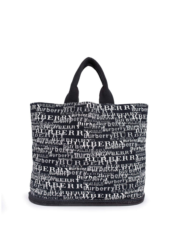 Burberry Logo Large Shopper Bag Black