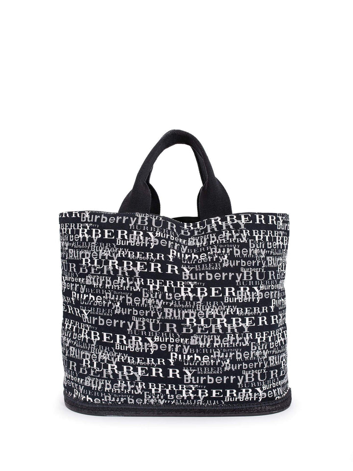 Burberry Logo Large Shopper Bag Black