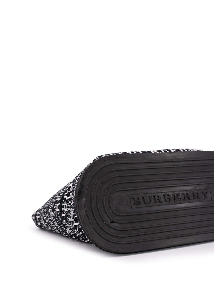 Burberry Logo Large Shopper Bag Black