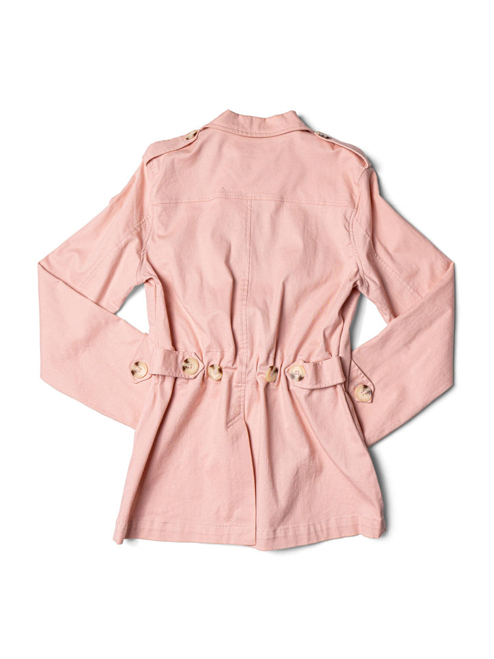 Burberry Nova Check Corduroy Jacket Pink