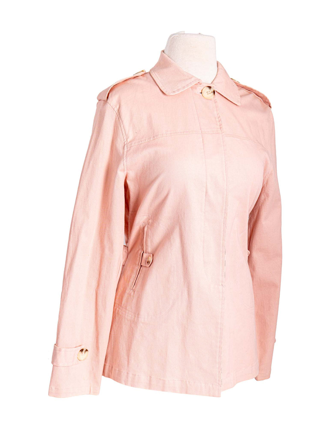 Burberry Nova Check Corduroy Jacket Pink