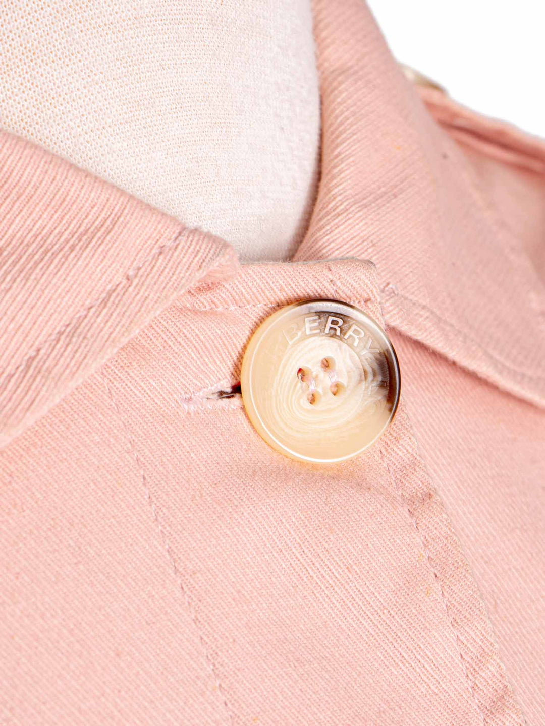 Burberry Nova Check Corduroy Jacket Pink