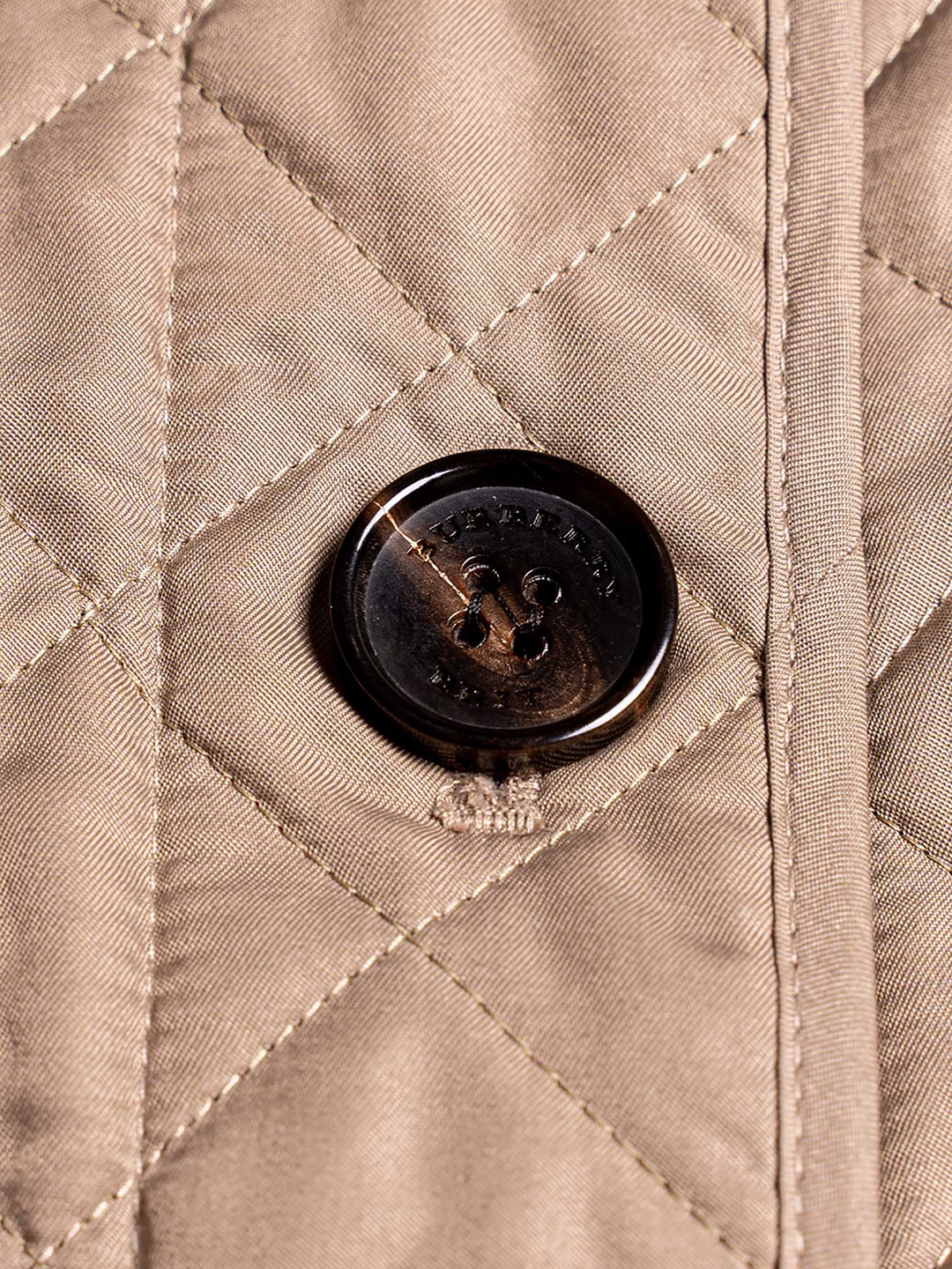 Burberry Nova Check Quilted Jacket Taupe