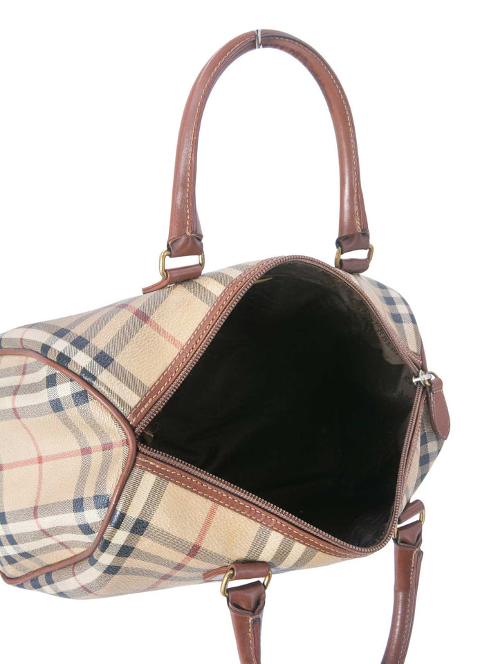 Burberry Nova Check Speedy Bag 30 Brown