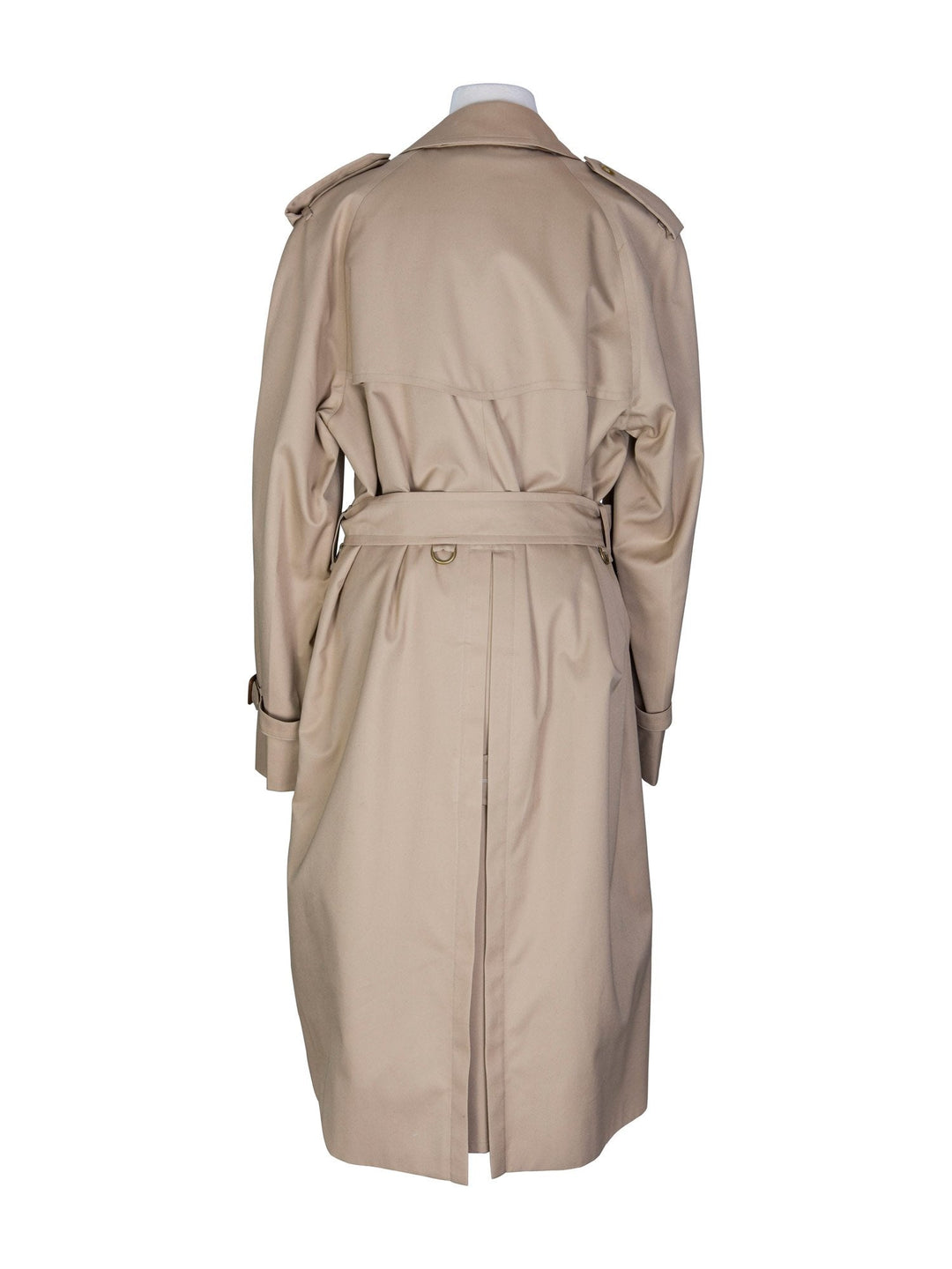 Burberry Nova Check Trench Coat Beige