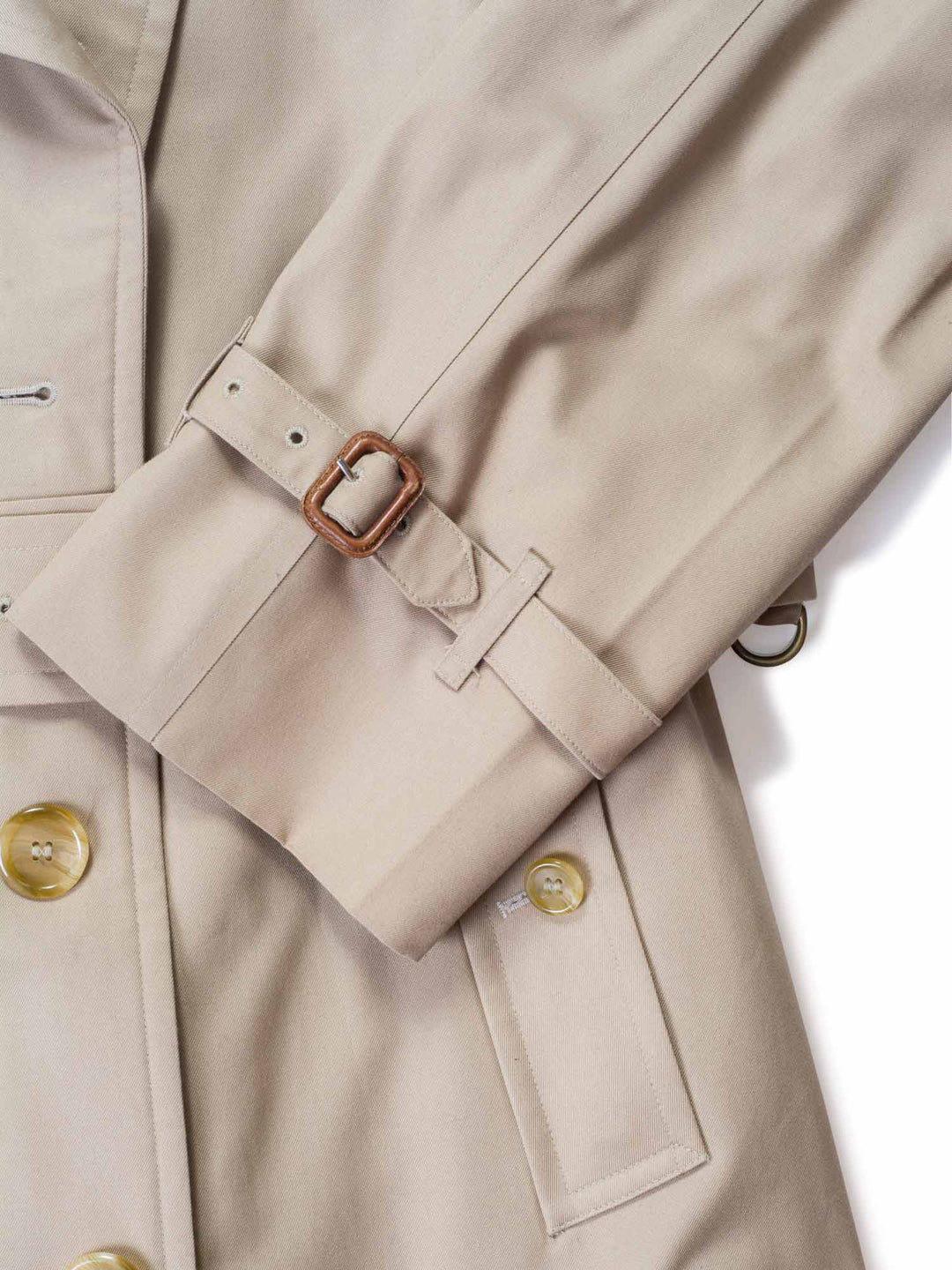 Burberry Nova Check Trench Coat Beige