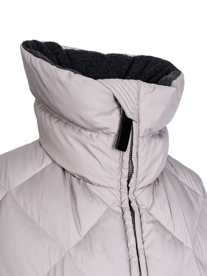 Burberry Quilted Down Novacheck Vest Taupe