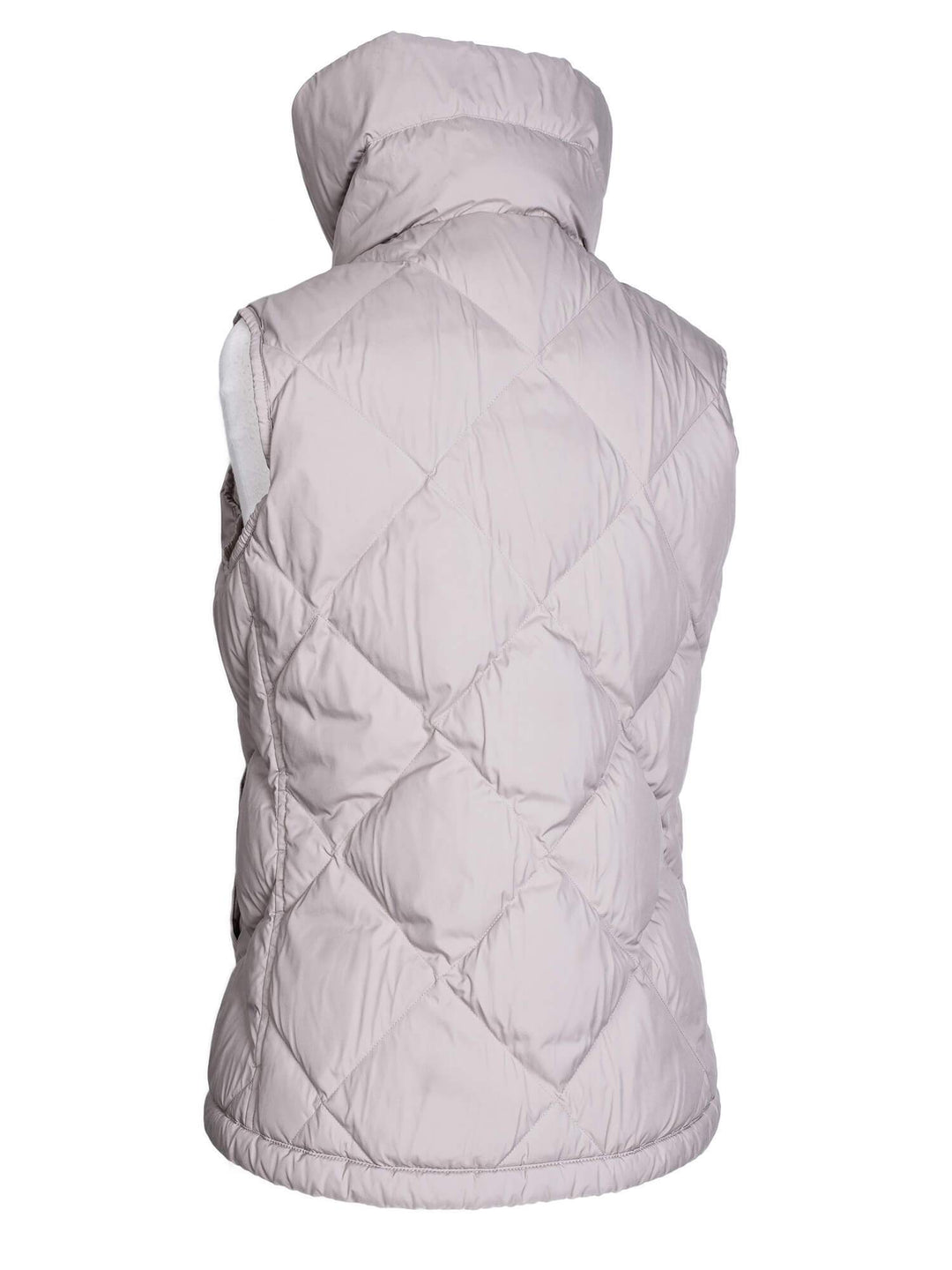Burberry Quilted Down Novacheck Vest Taupe