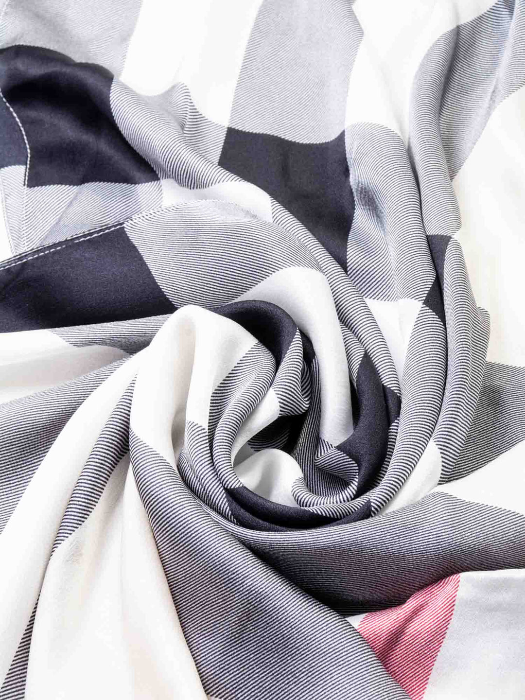 Burberry Silk Mega Check Scarf Multicolor
