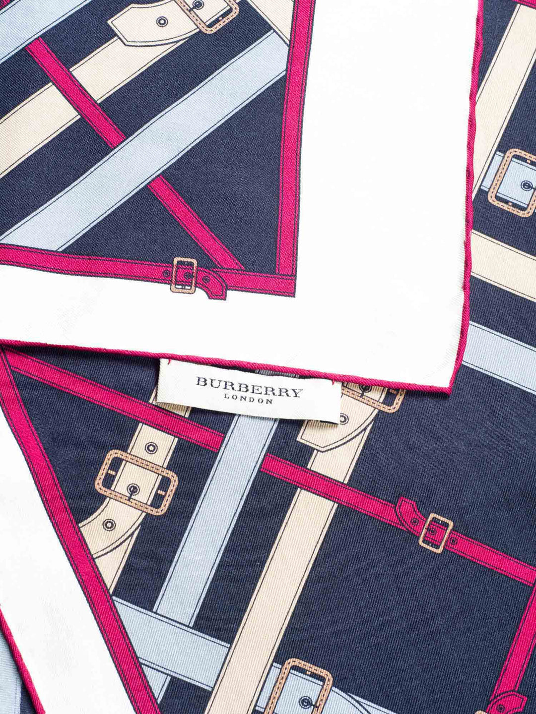 Burberry Silk Nova Check Scarf Muliticolor