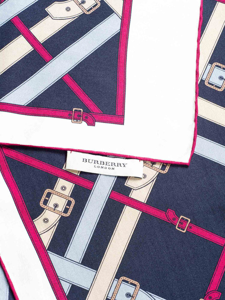 Burberry Silk Nova Check Scarf Muliticolor