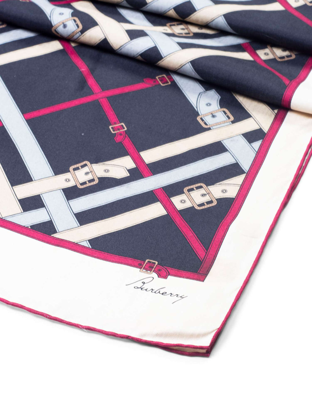 Burberry Silk Nova Check Scarf Muliticolor