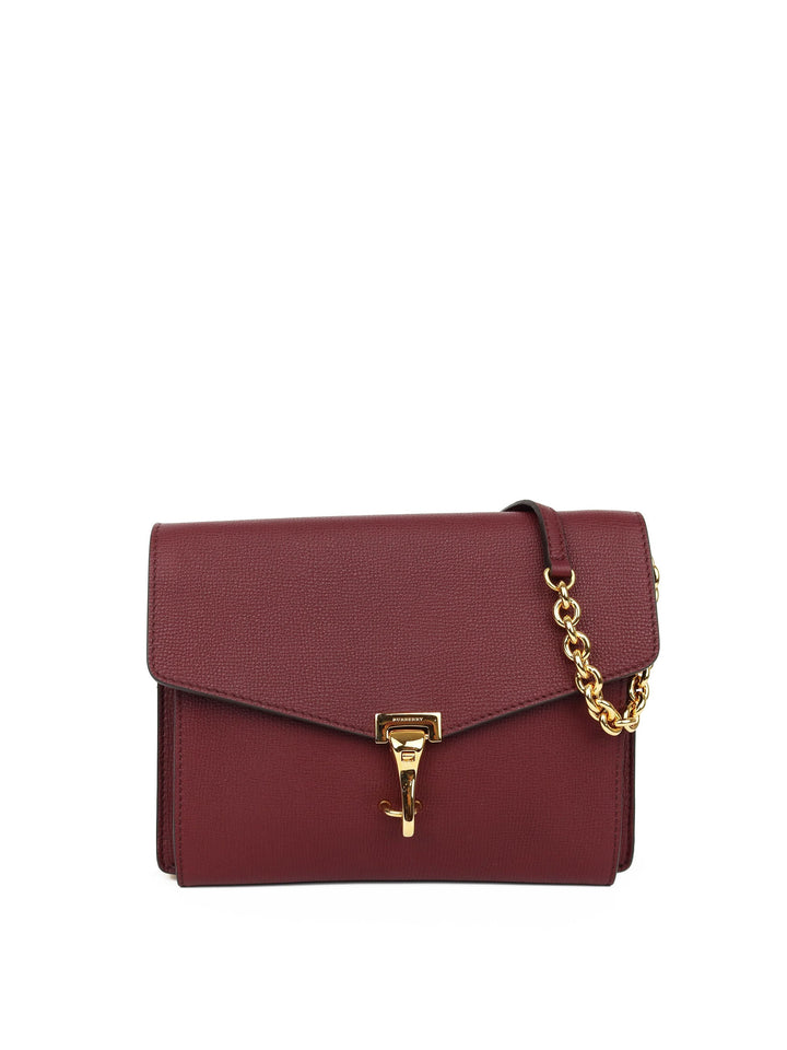 Burberry Burgundy Macken Crossbody Bag