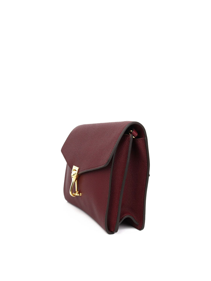 Burberry Burgundy Macken Crossbody Bag