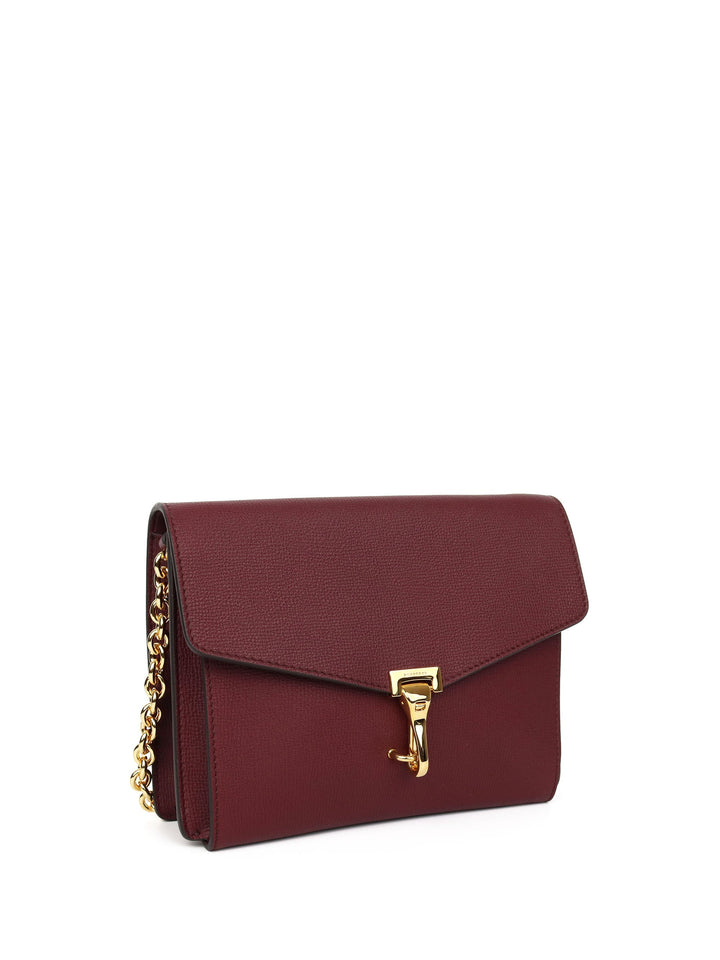 Burberry Burgundy Macken Crossbody Bag
