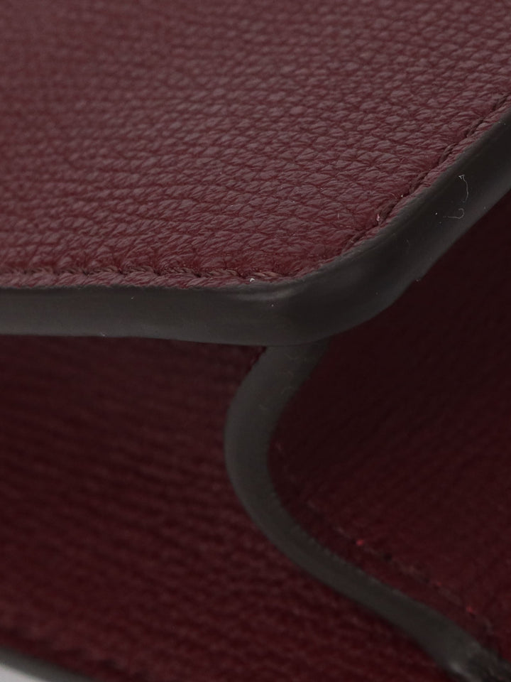 Burberry Burgundy Macken Crossbody Bag
