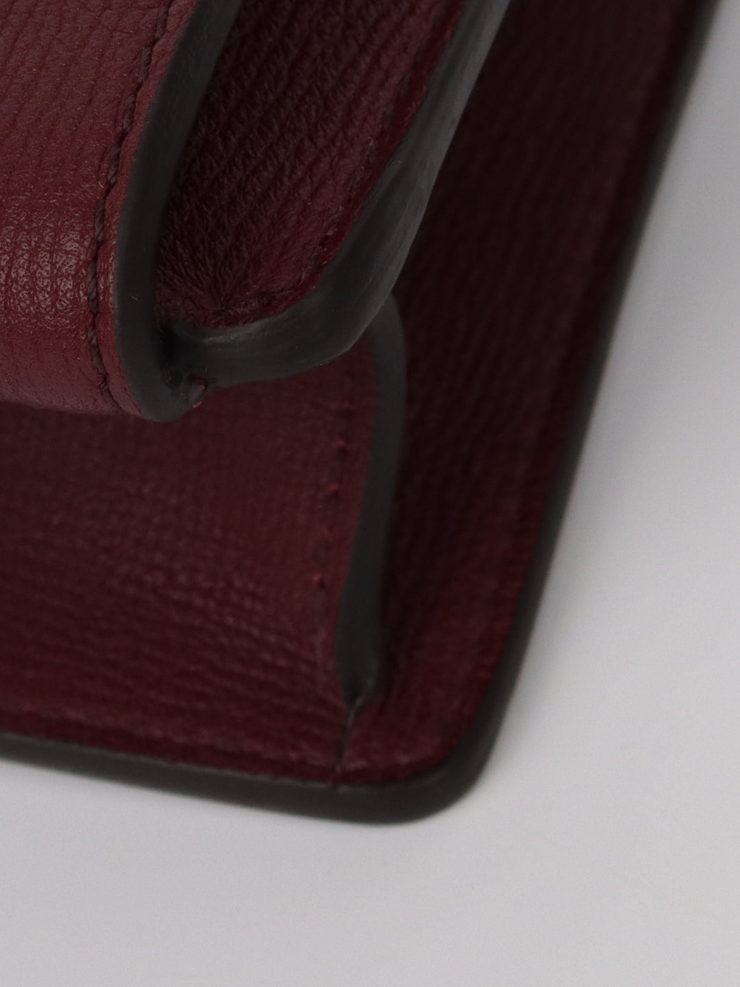 Burberry Burgundy Macken Crossbody Bag