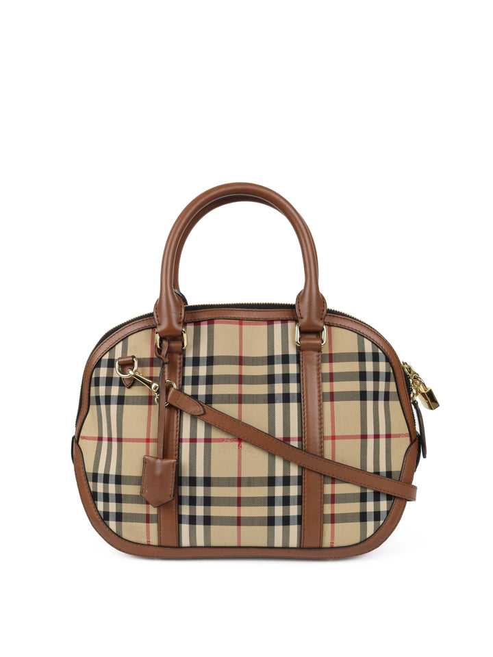 Burberry Vintage Check Canvas Bag