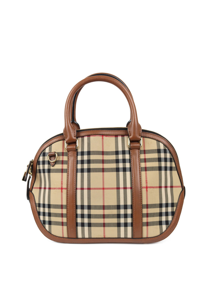 Burberry Vintage Check Canvas Bag