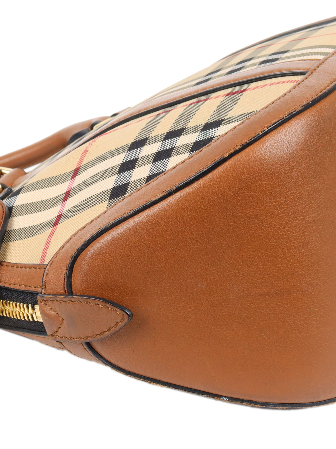 Burberry Vintage Check Canvas Bag