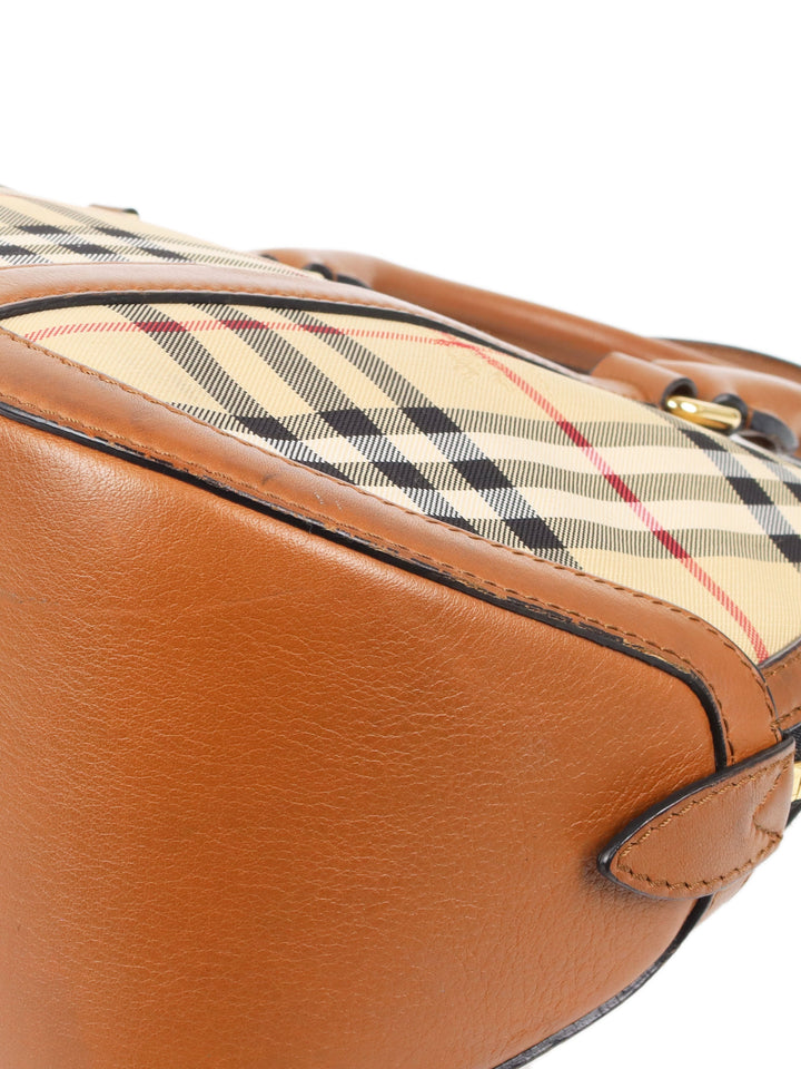 Burberry Vintage Check Canvas Bag