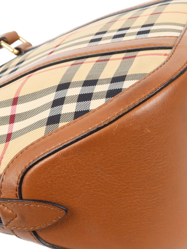 Burberry Vintage Check Canvas Bag