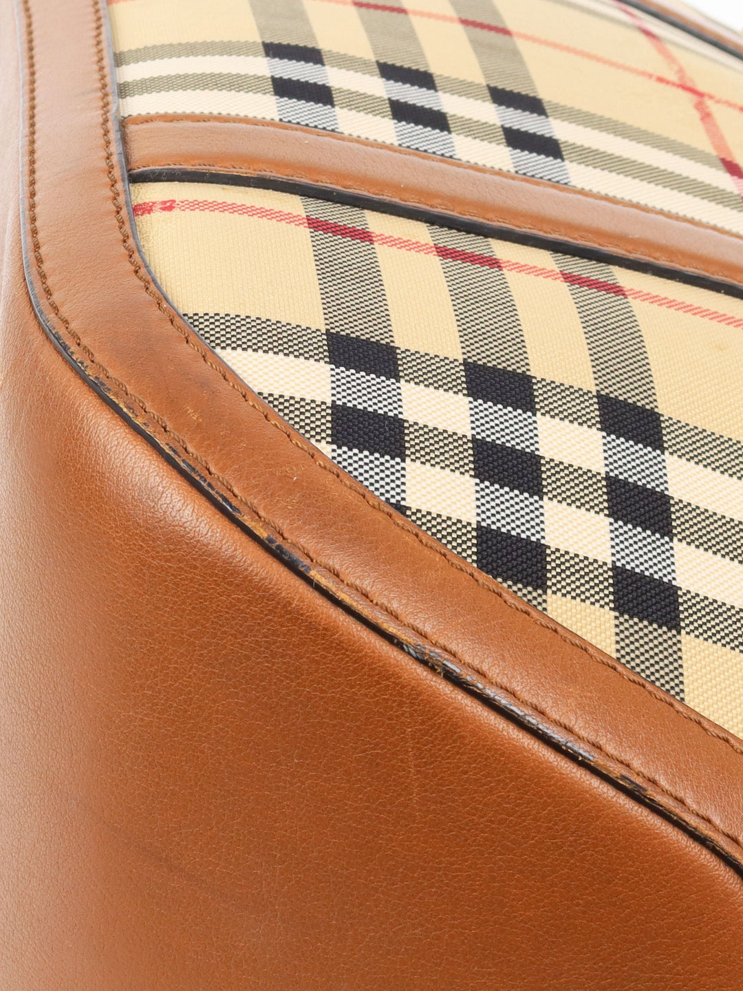 Burberry Vintage Check Canvas Bag