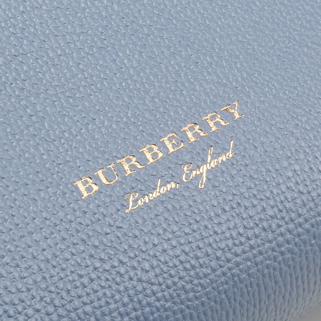 BURBERRY House Banner Tote - Baby Blue