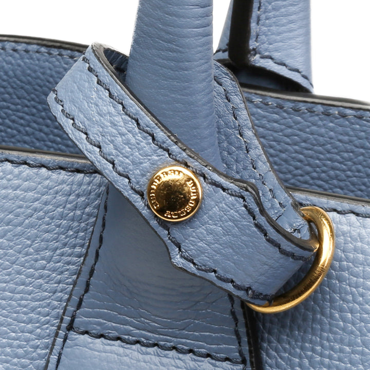 BURBERRY House Banner Tote - Baby Blue