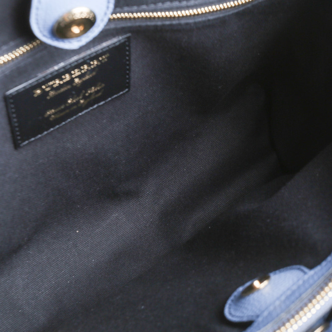 BURBERRY House Banner Tote - Baby Blue
