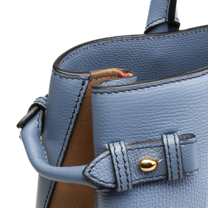 BURBERRY House Banner Tote - Baby Blue