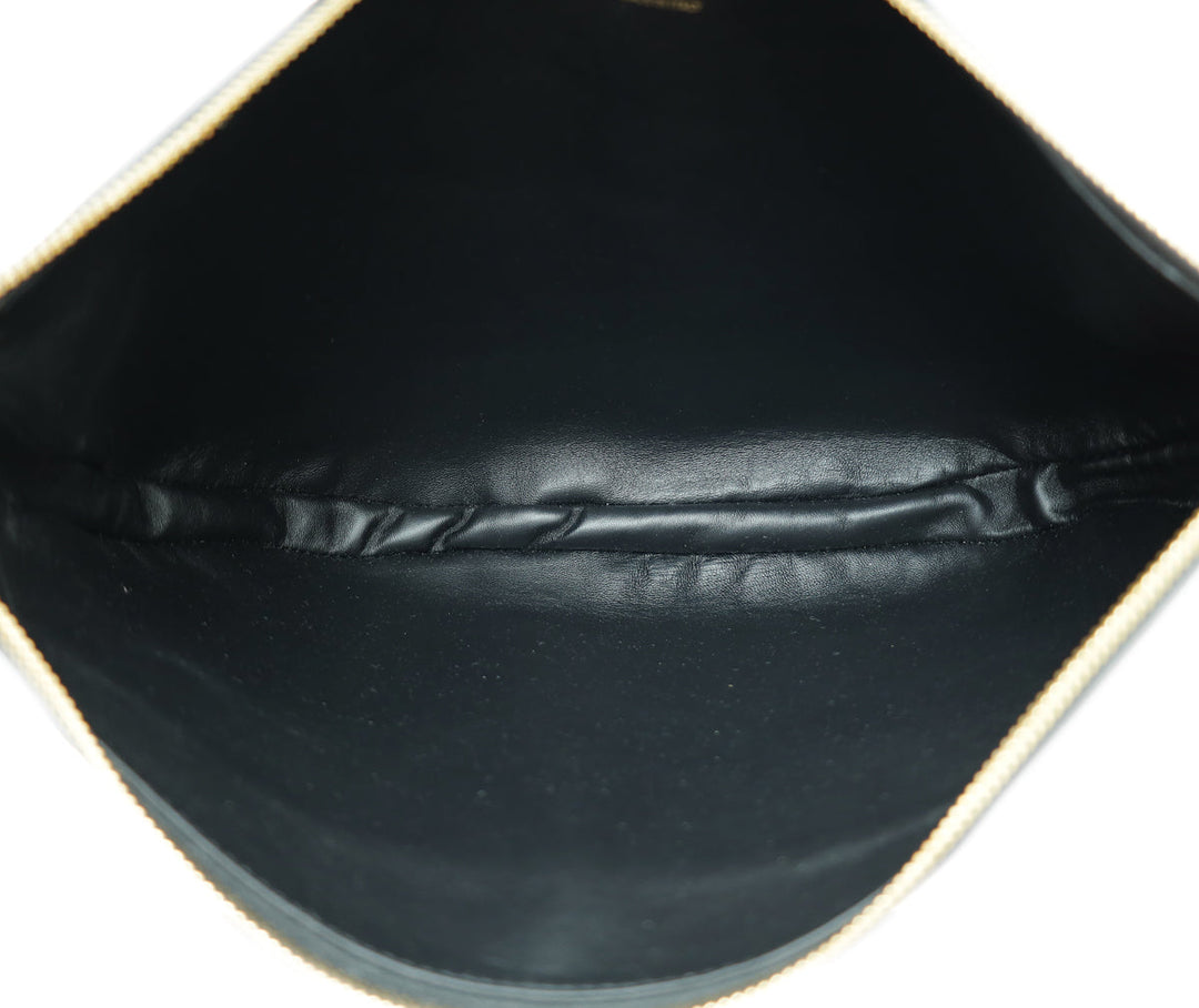 Burberry Black Flat Olympia Bag