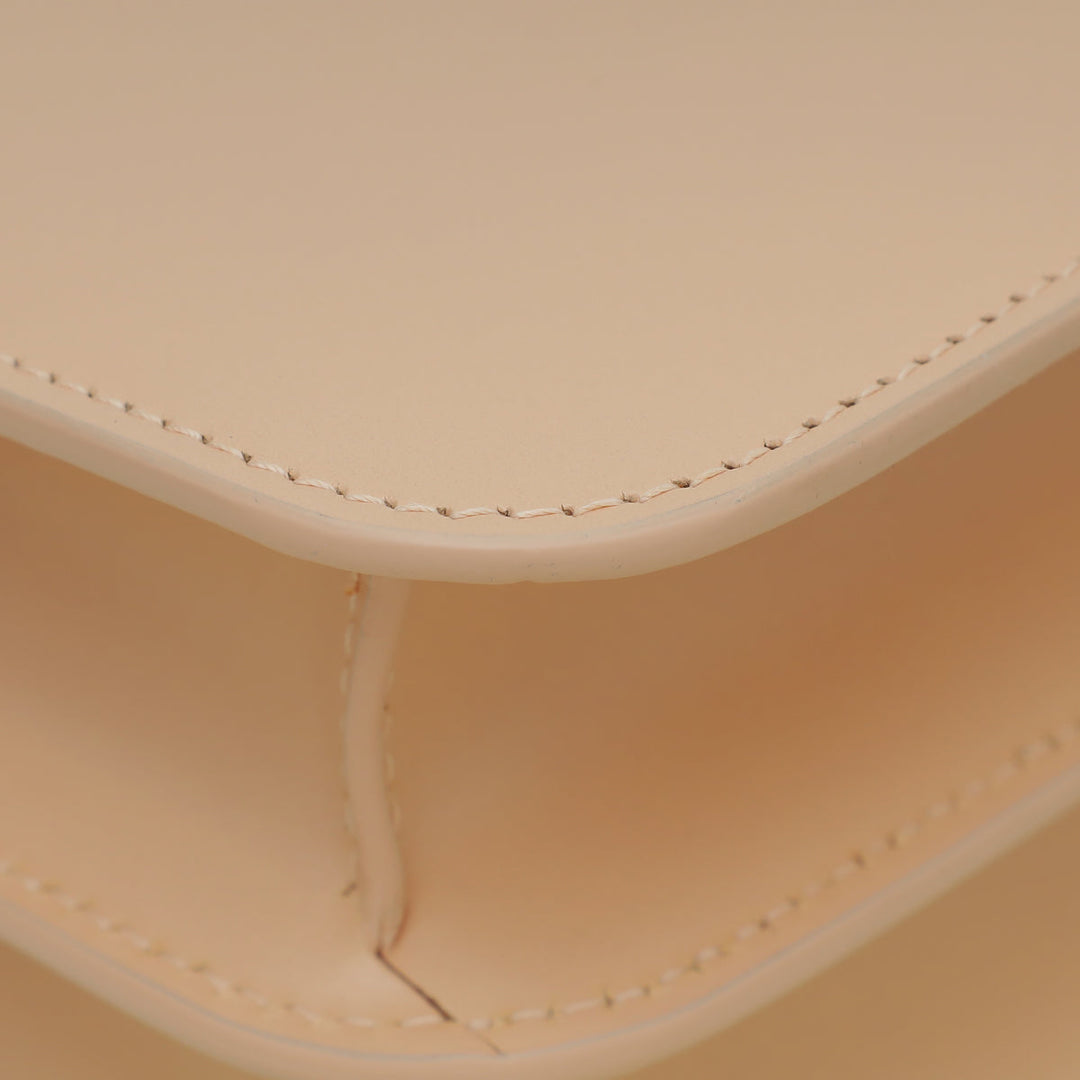 Burberry Peach Pink TB Flap Small Bag