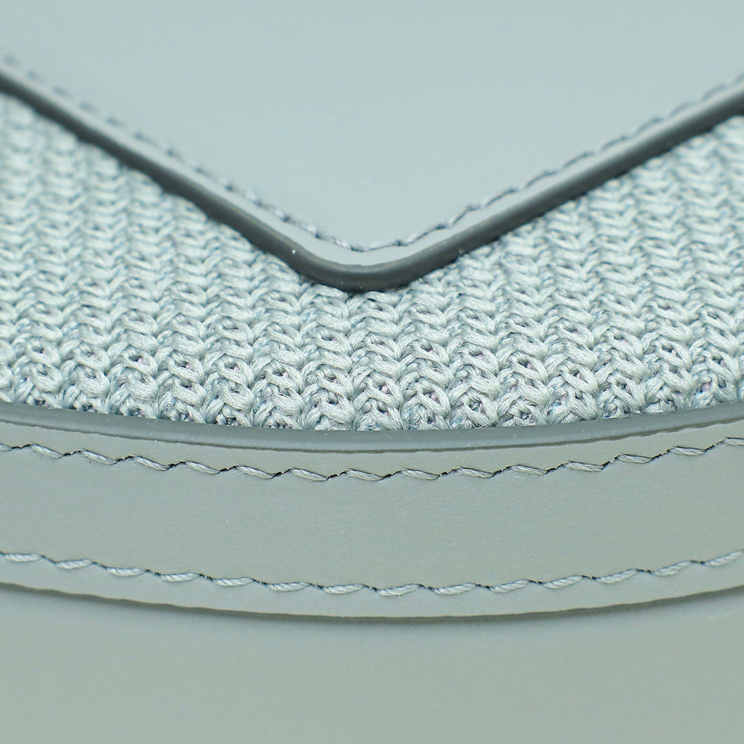 Burberry Bicolor Fabric Check Olympia Small Bag