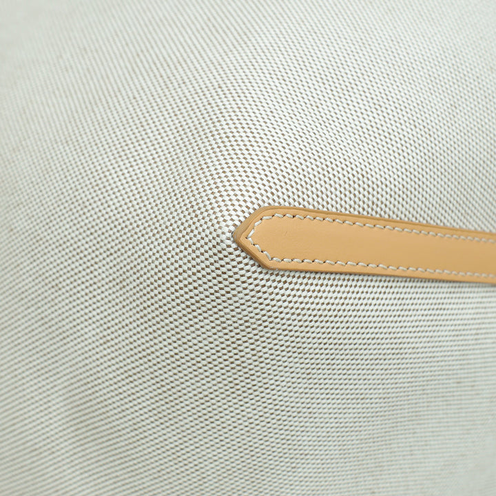 Burberry Bicolor Logo XL Beach Tote  Bag