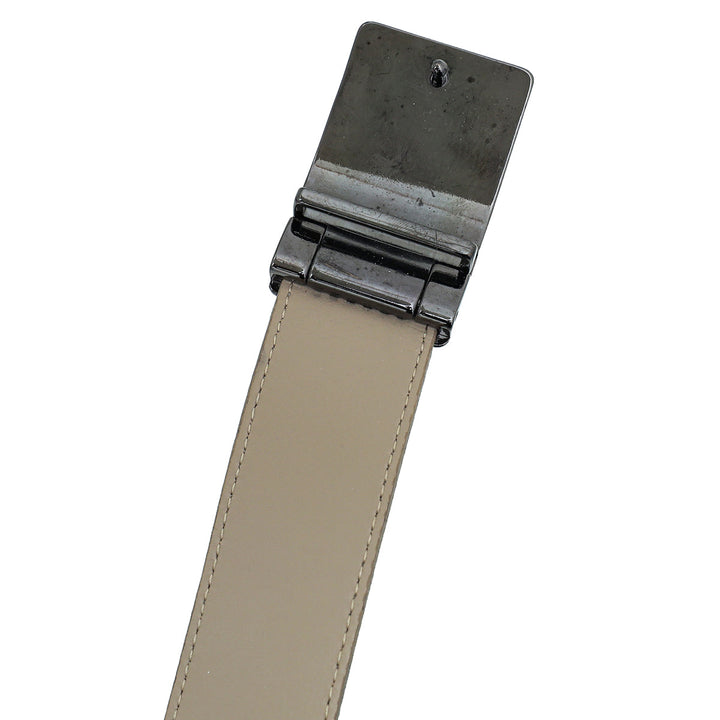 Burberry Beige Nova Check Buckle Belt 40