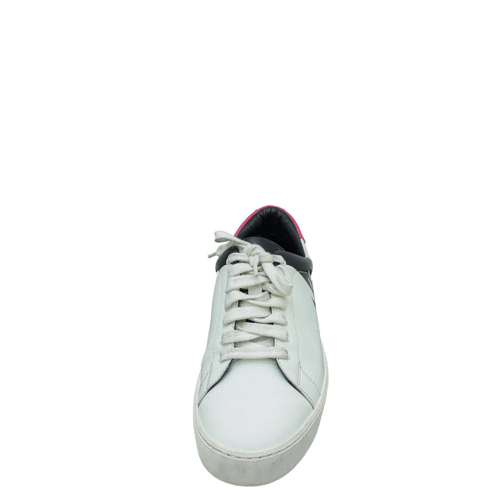 Burberry Bicolor Westford Splash Low Top Sneakers 40
