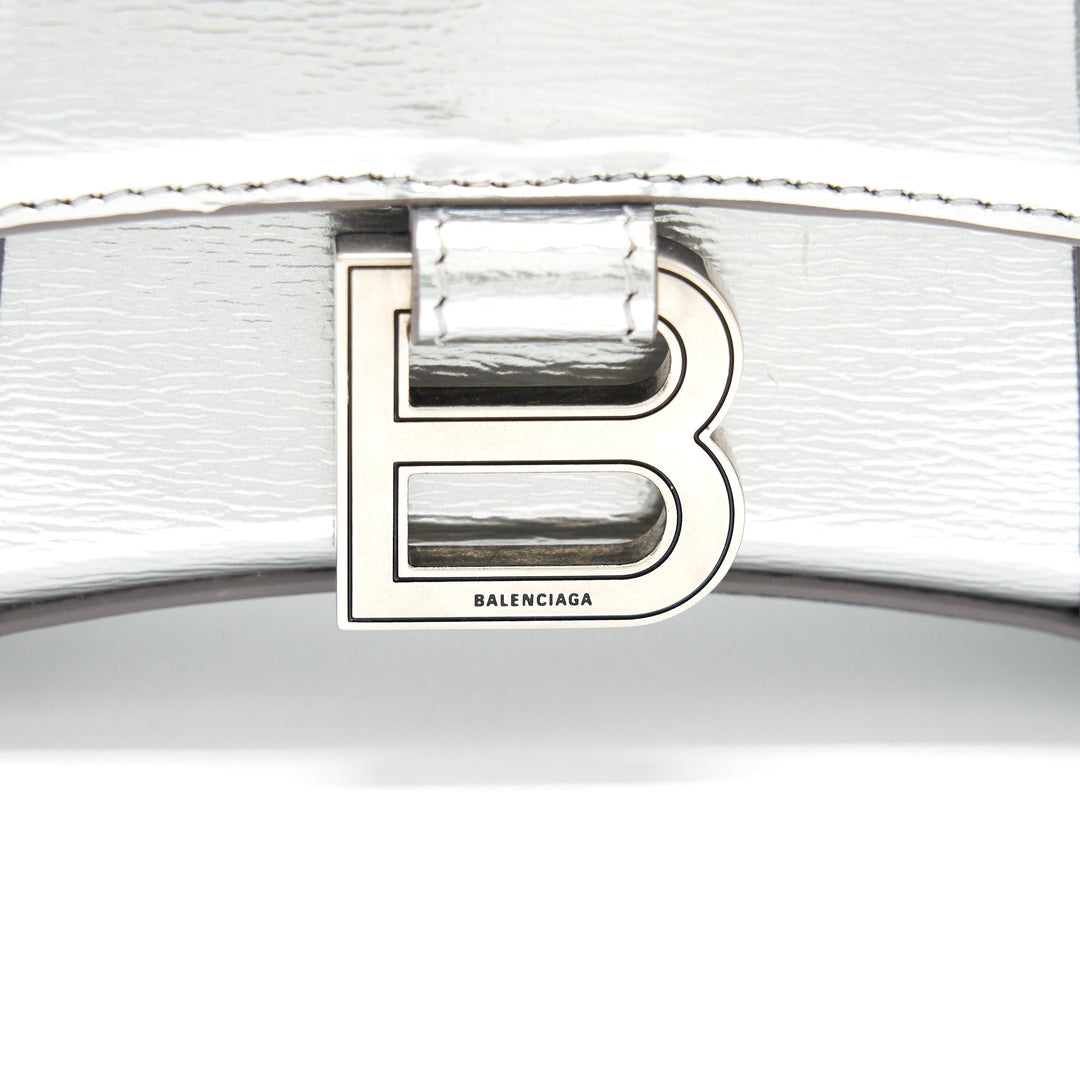 Top Quality Balenciaga Hourglass XS Silver SHW
