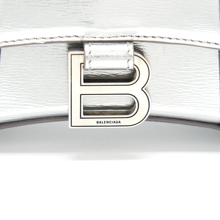 Top Quality Balenciaga Hourglass XS Silver SHW