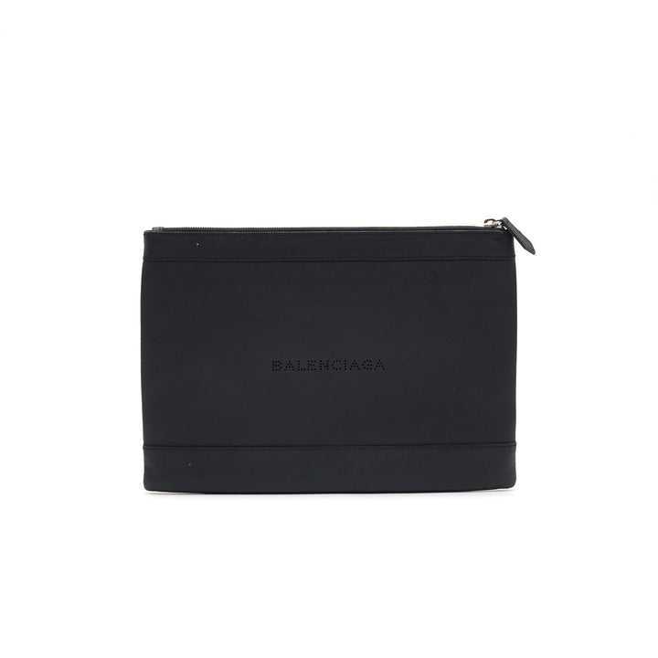 Top Quality Balenciaga Unisex Black Clutch