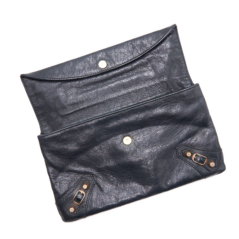 Top Quality Balenciaga Clutch Black GHW