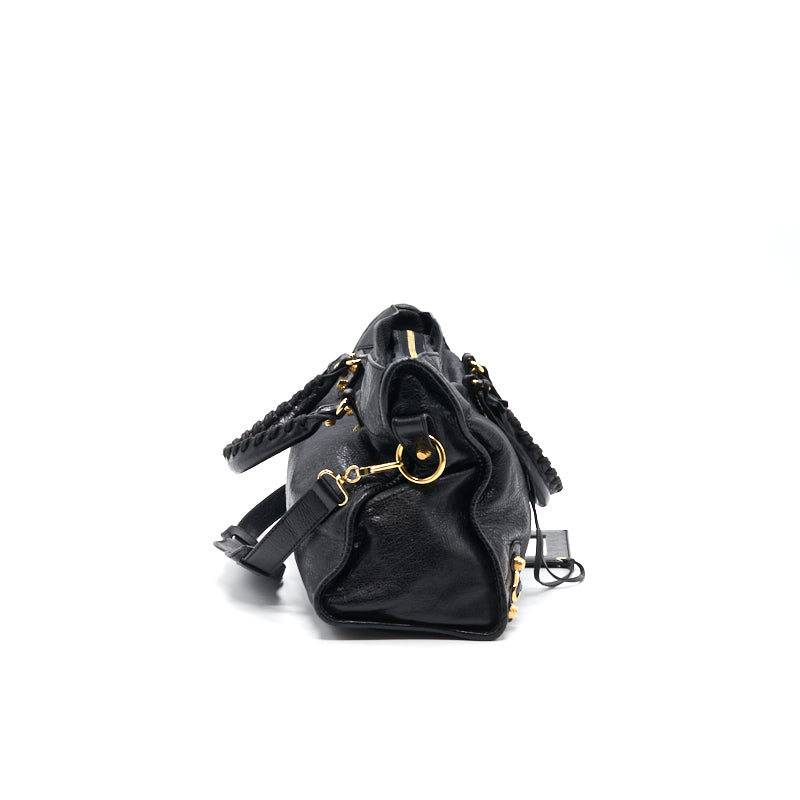 Top Quality Balenciaga Giant City Bag BLACK GHW