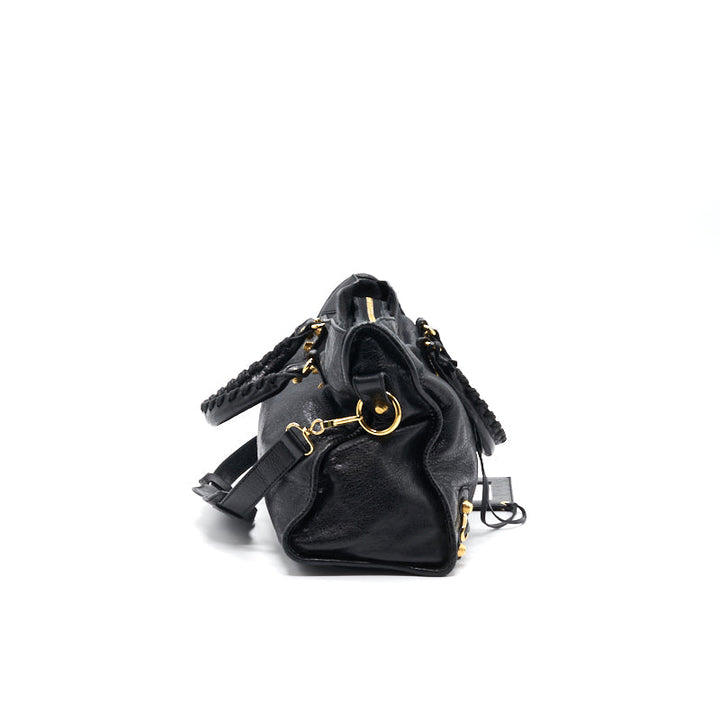 Top Quality Balenciaga Giant City Bag BLACK GHW