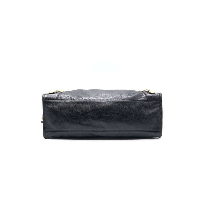 Top Quality Balenciaga Giant City Bag BLACK GHW