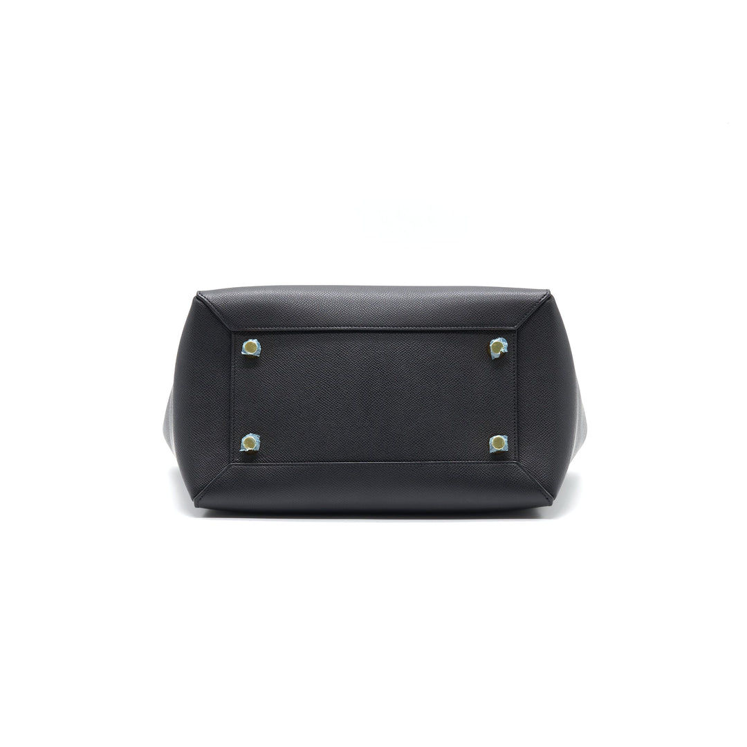 Celine Mini Belt Bag in Gained Calfskin