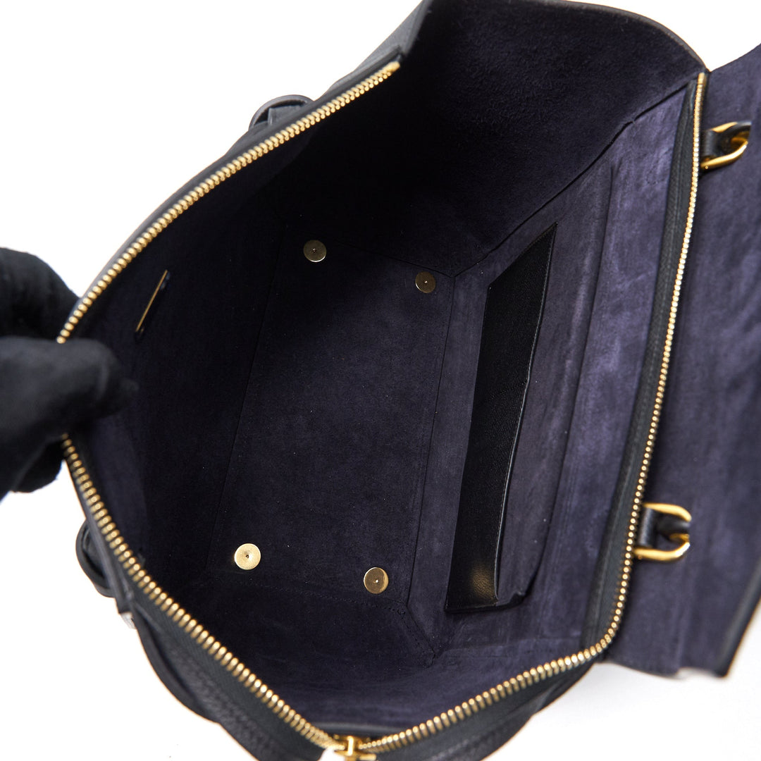 Celine Mini Belt Bag in Gained Calfskin