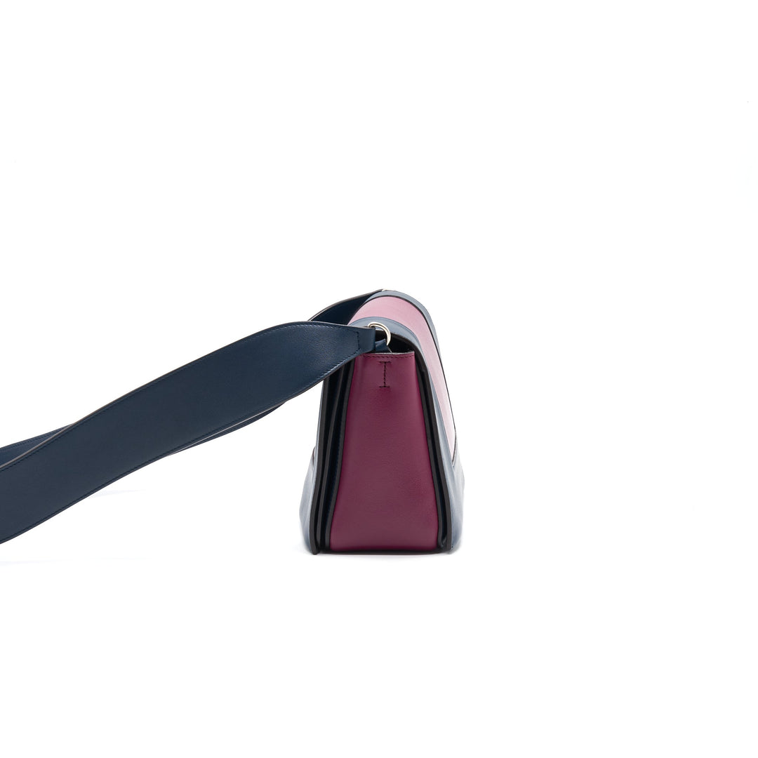Celine Frame Dark Red / Navy