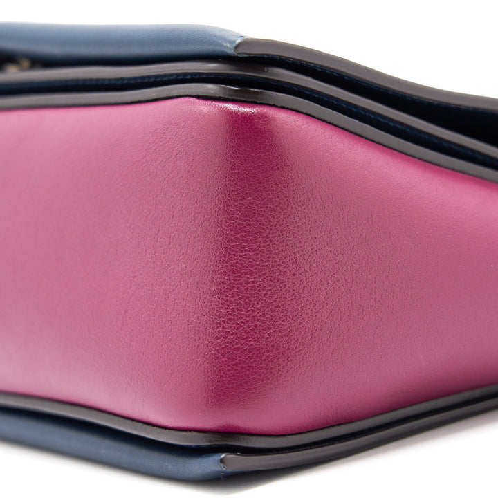 Celine Frame Dark Red / Navy